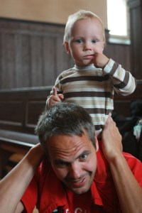 Heine Strømme er ukens pappa!